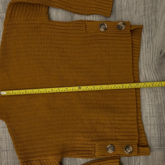 Madewell Women's Turtleneck Sweater w/ buttons on the Side Sz XS - Picture 7 of 8